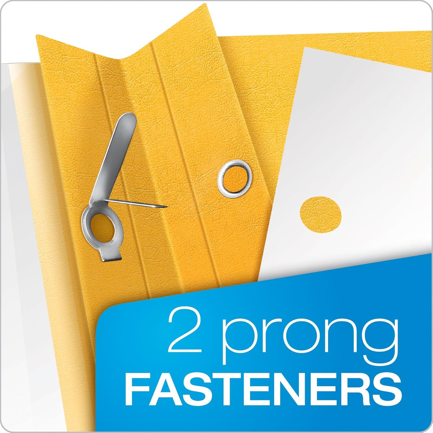 Oxford Premium Clear Front Report Covers, Letter Size, Yellow, 25 per Pack (58809EE) : Project Folders : Office Products