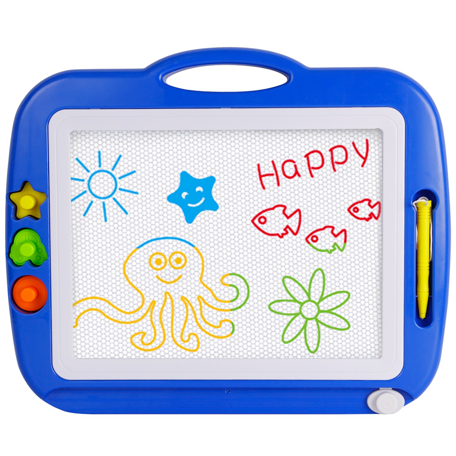 SGILE Pizarras Mágicas Multicolor con Pluma y Linda Sello Tablero de Dibujo