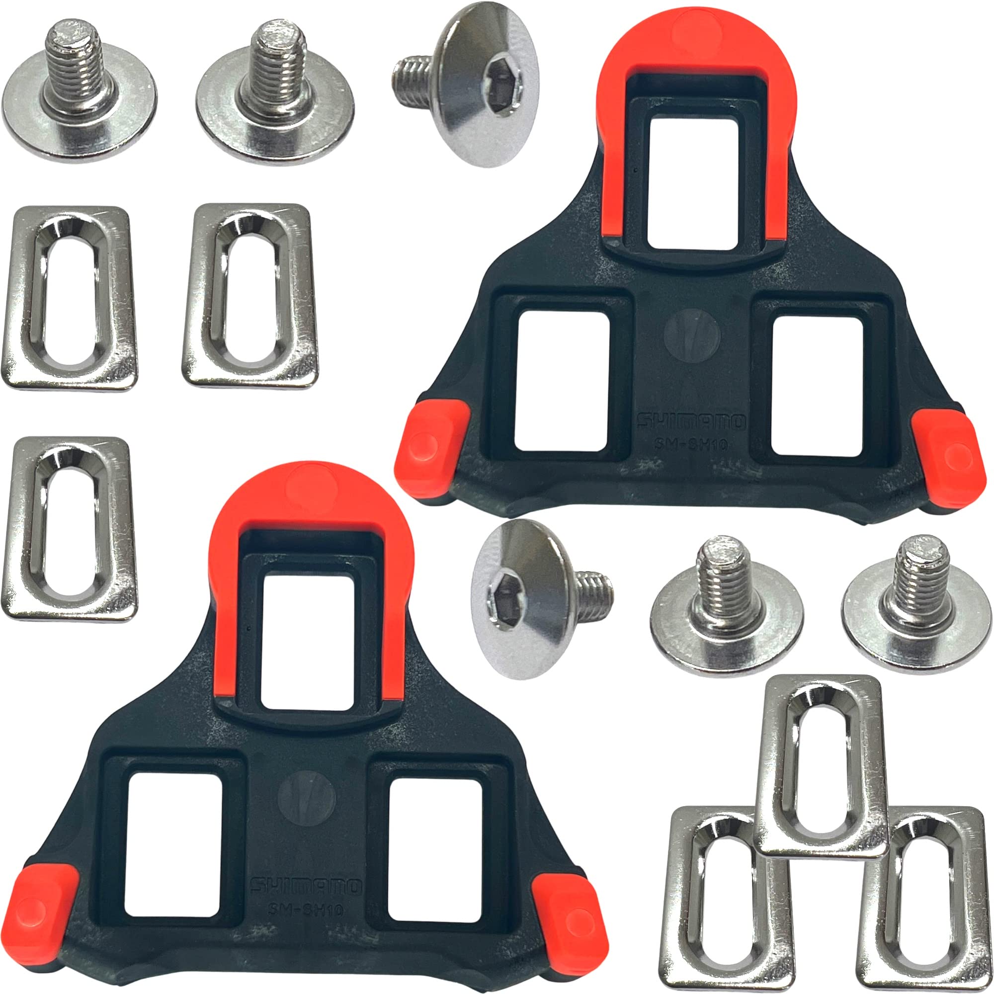 Shimano SH + F26 Sticker Rc7-b Cleats SPD SL Cleats SH-10 fixe mode rot