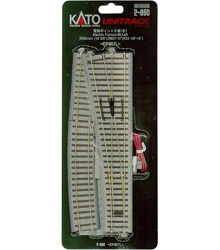 KATO HO Gauge Unitrack Sliding Track 8.3-10.0 Inches - Model Railway Expansion Track