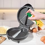 Trendi Non-Stick Omelette Maker 750W Dual Plates Easy Clean view 3