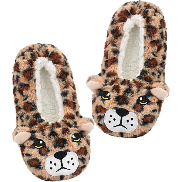 Jacques Moret Women's Fuzzy Babba Socks - Soft Plush Lining, Fun Prints, Size S/M - View #10