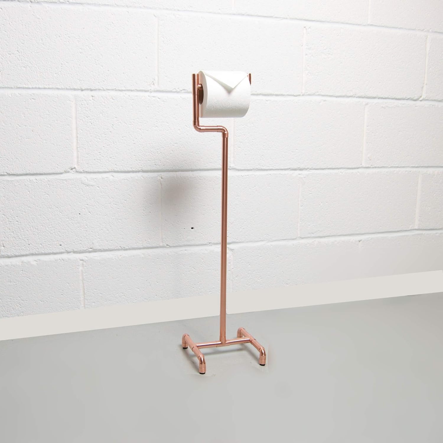 Free Standing Copper Toilet Roll Holder Amazon.co.uk Handmade