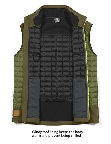 Men's Puffer Vest Little Donkey Andy Men's Lightweight Puffer Vest