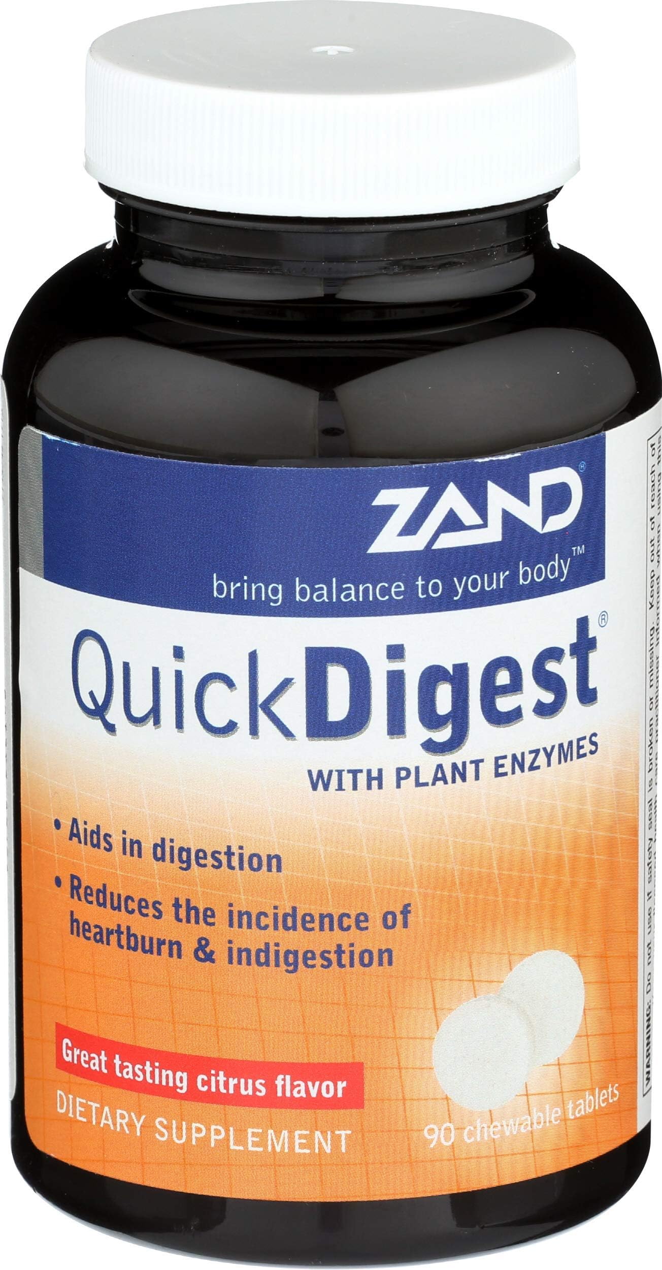 Zand, Digest Chewablequick, 90 Count