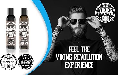 viking revolution beard wash