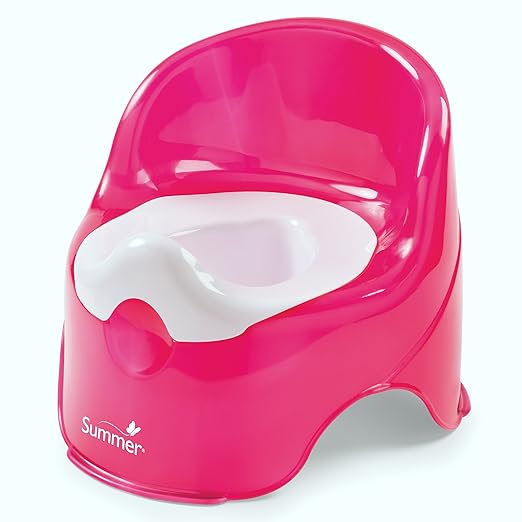 Summer Infant Lil Loo Potty, Raspberry and White
