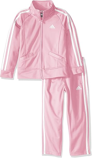 adidas girl jacket pink