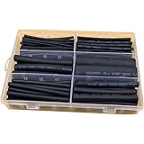 URBEST&reg;117Pcs Dual Wall Adhesive Lined Heat Shrink KIT- 3:1 Shrink Ratio