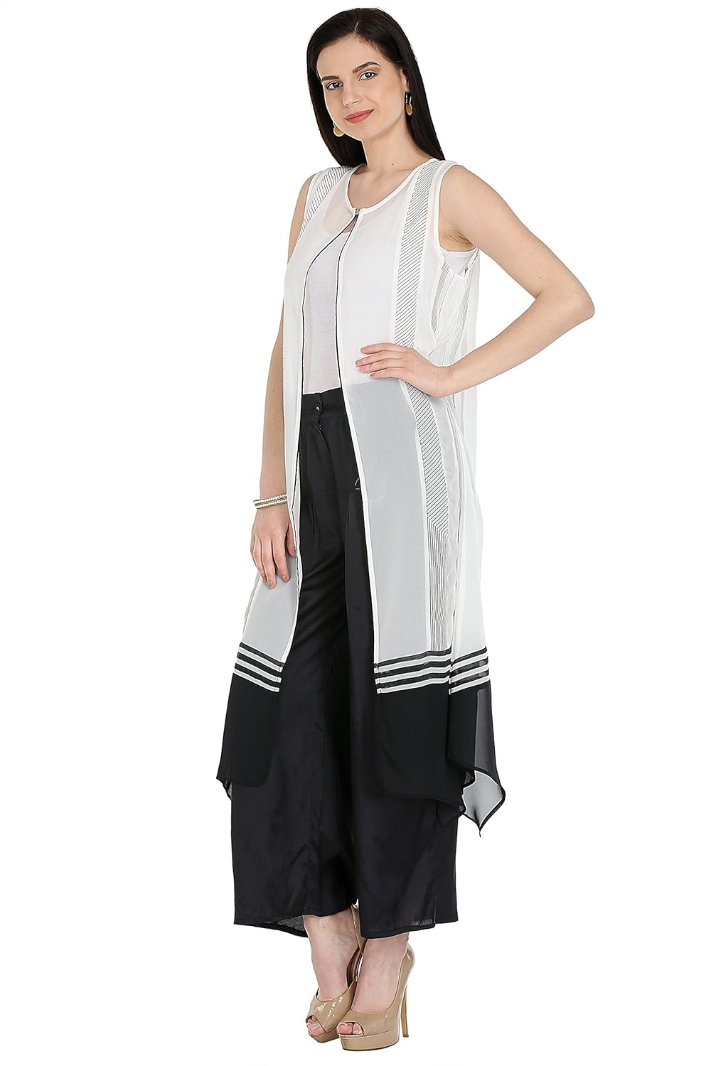 w for woman women's cape gilet