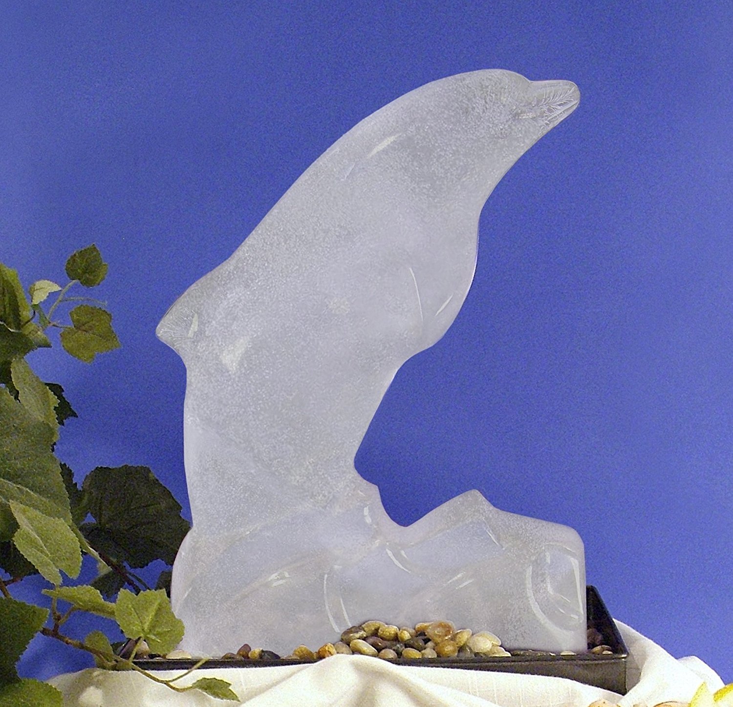 Reusable Dolphin Ice Sculpture Mold Home & Kitchen