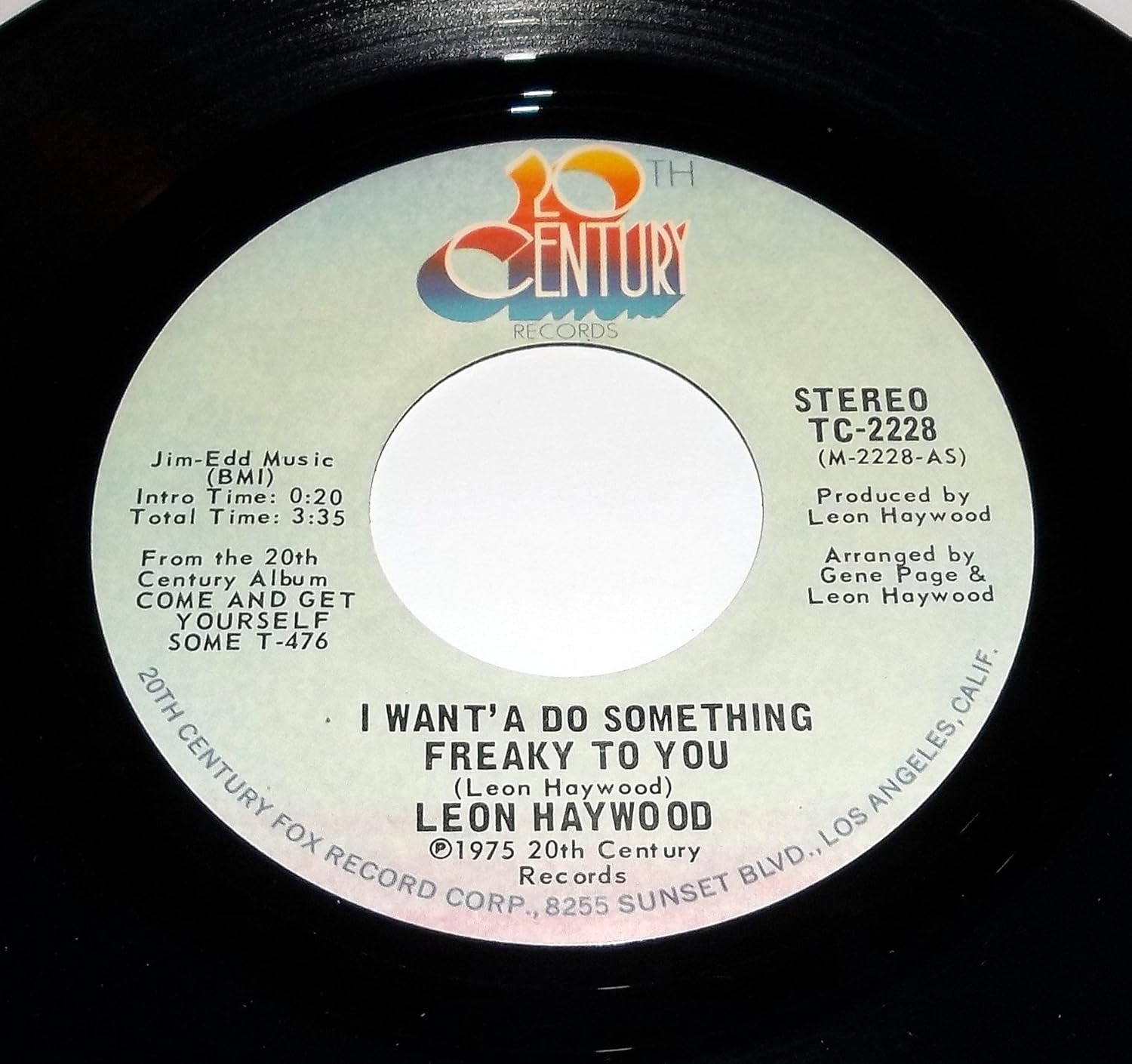 Leon Haywood I Want To Do Something Freaky To You