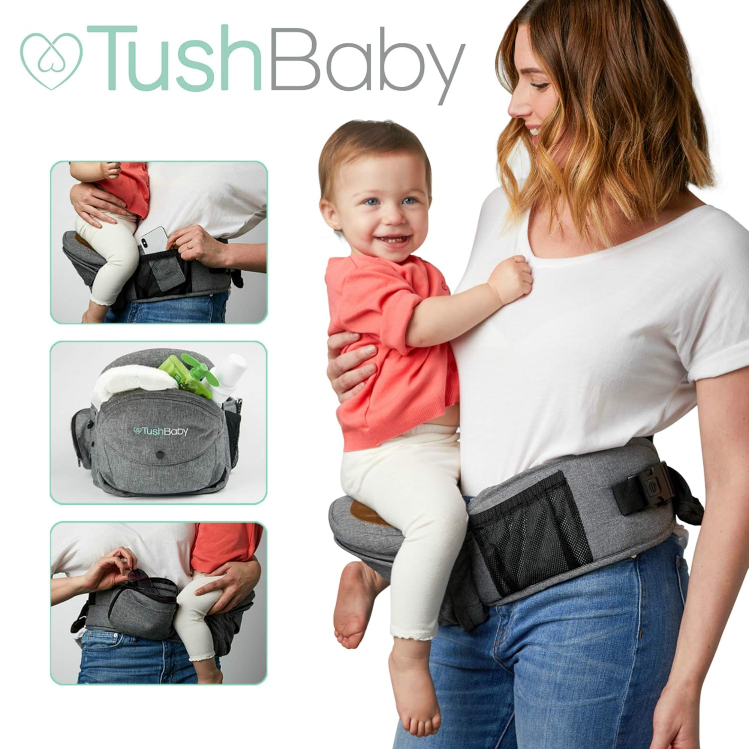 360 Ergonomic Baby Carrier with Breastfeeding Nursing Cover Baby Wrap
