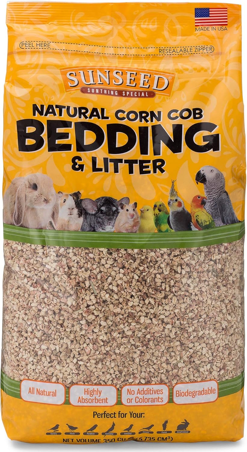 SUNSEED Natural Biodegradable Corn Cob Bedding & Litter Amazon.ca Pet