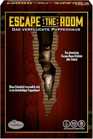 Ravensburger Thinkfun Escape The Room 3 Das Verfluchte Puppenhaus Ratespiel Suchspiel Partyspiel 76371 Amazon De Spielzeug