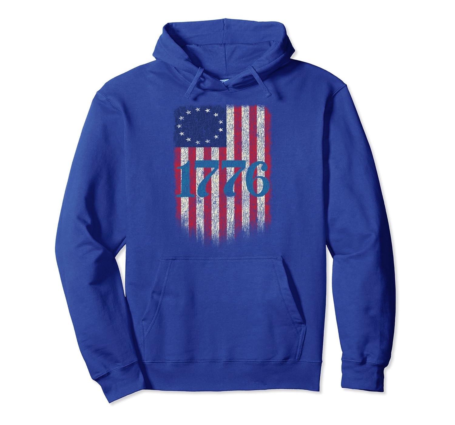 Betsy Ross Shirt 4th Of July American Flag Hoodie 1776-anz