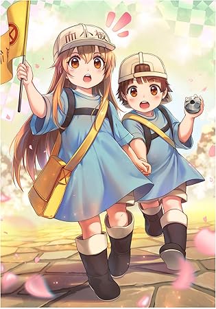Amazon Com Anime Wall Calendar 2021 13 Pages 20x30cm Hataraku Saibou Cells At Work Anime Manga Kosh 8591 Office Products