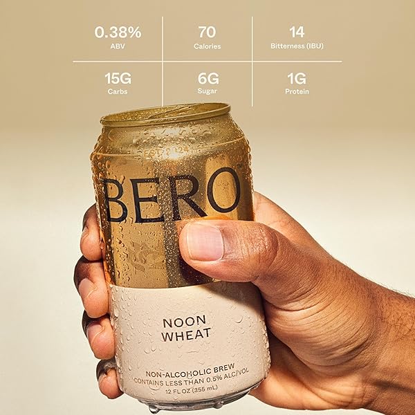 BERO VARIETY PACK NON-ALCOHOLIC BEER, NON-ALCOHOLIC CRAFT ALE, HOPPY IPA STYLE CRAFT BREW, NA BEER BY TOM HOLLAND, REFRESHING ALCOHOL ALTERNATIVE BEVERAGES FOR ANY OCCASION – PACK OF 12