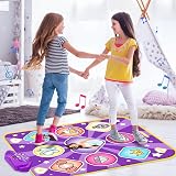 FHNSEL Dance Mat for Girls Light Up Dance Pad 9 Patterns 5 Modes Kids Toys view 6