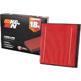 K&amp;N Engine Air Filter:Long Life 18,000 Mile Replacement AirFilter:Compatible with 2002-2026 Ford/Lincoln Truck and SUV(F150, F150 Raptor,Expedition,Navigator, F250, F350, F450, F550, F650),KNA-2385