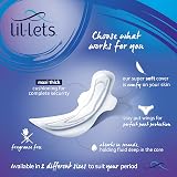 Lil-Lets Maxi Night Pads with Wings 24 Count Unscented Overnight view 4