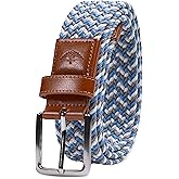 Dockers mens Casual Everyday Braided Fabric Fully Adjustable Web Belt
