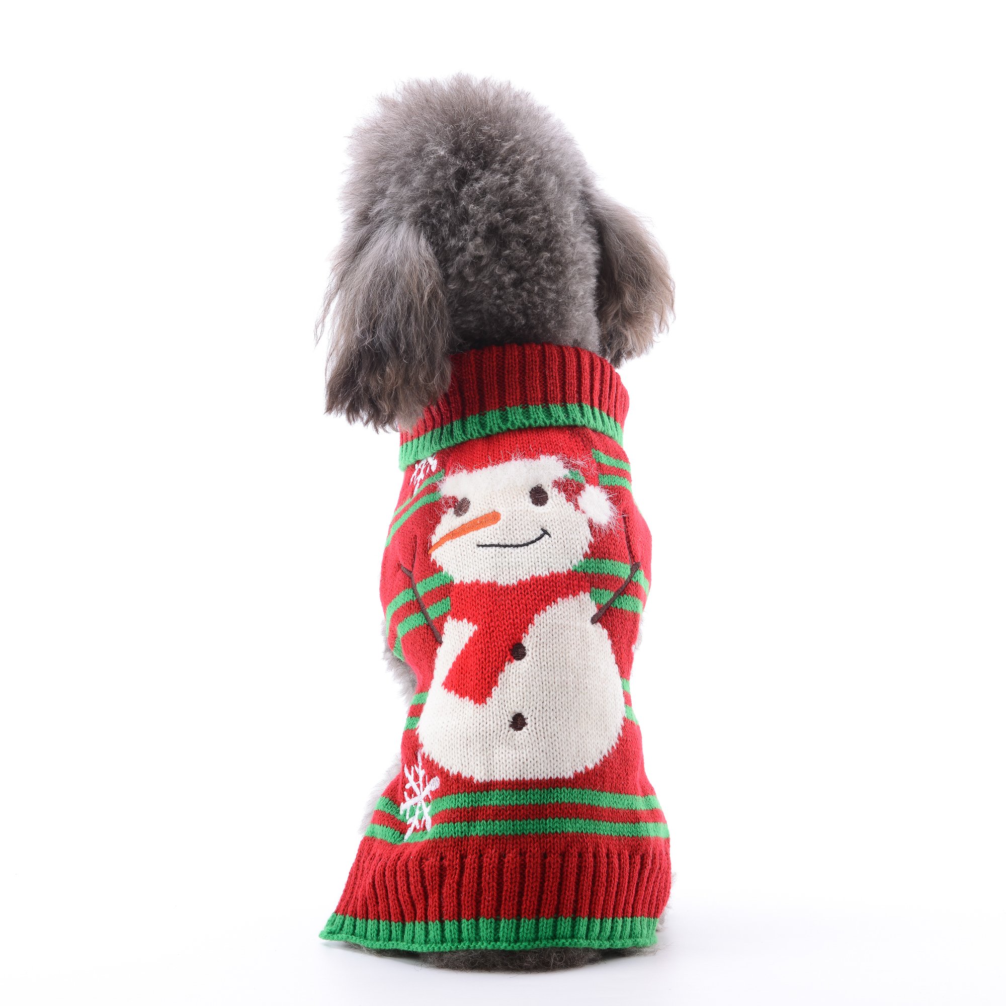 ABRRLO dog costumes dog clothing cotton sweater party Christmas day winter coat knitted pullover dress up pet dog sweater pet costume fashion holiday party puppy gift for dog