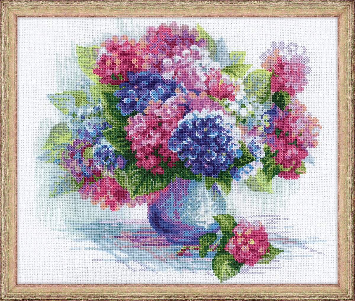 RIOLIS Cross Stitch Kit - 1696 - Hydrangea