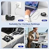 RUXELY USB C to Garmin Watch Charger Adapter 4 Pack for Fenix Forerunner Venu view 7