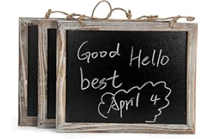 California CADE Electronic Chalkboard - Chalkboard Signs-Vintage Framed Kitchen Chalkboard-Decorative Chalk Board for Rustic Wedding Signs, Kitchen Pantry & Wall Decor