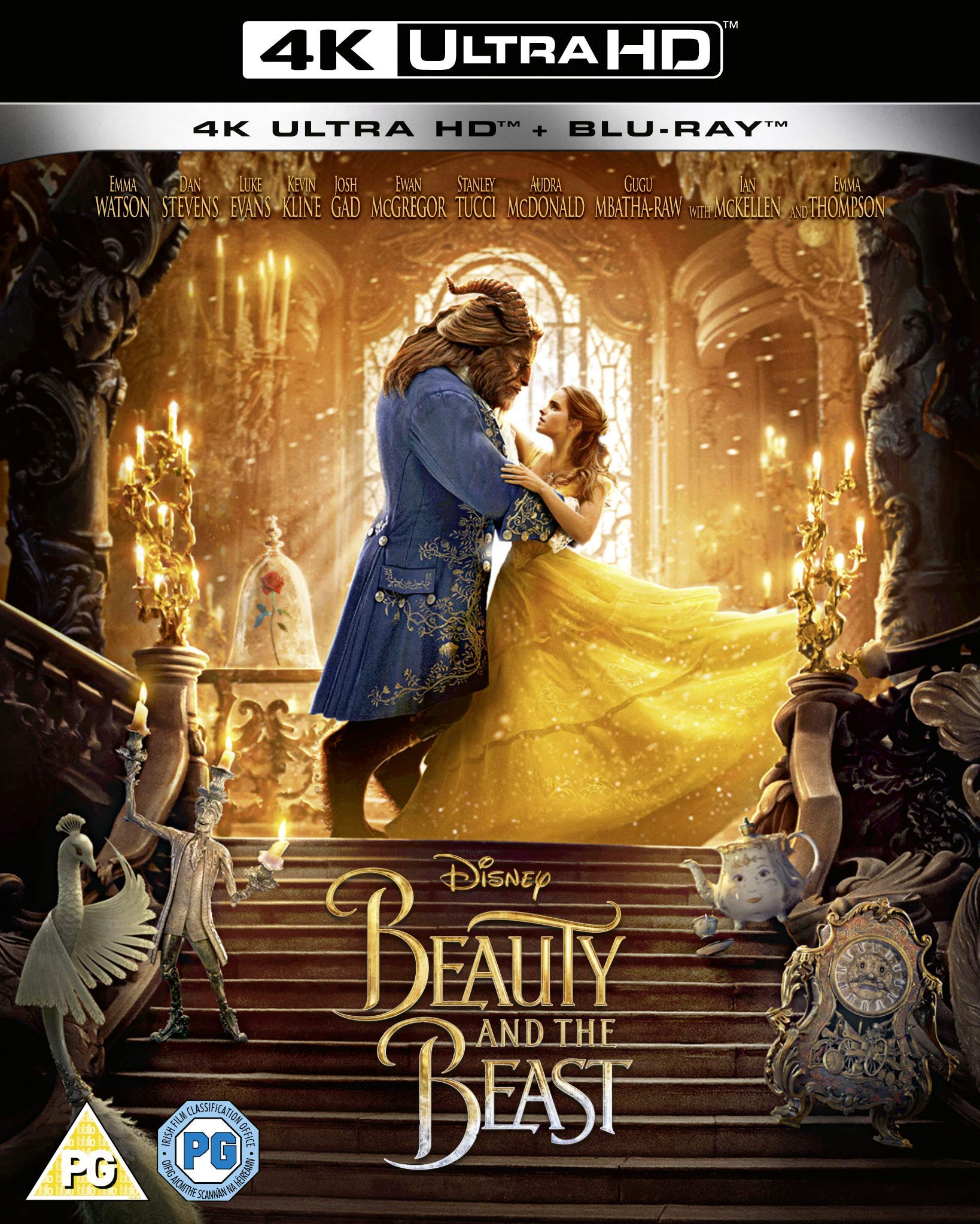 Disney's Beauty and the Beast (live action) 4k Ultra-HD [Blu-ray] [2020] [Region Free]