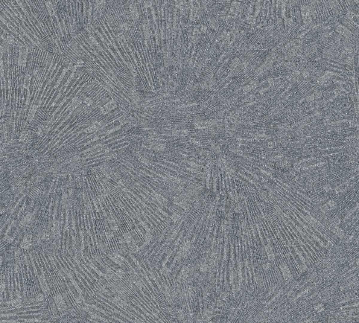 Livingwalls 3D Wallpaper Titanium 3 Non-Woven Wallpaper 10.05 m x 0.53 m Grey Made in Germany 382031 38327-3