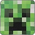 Jay Franco Mojang Minecraft Creeper Plush Throw Blanket