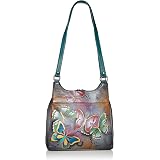 Anna by Anuschka Women's Leather Shoulder Bag, Butterfly Paradise price in UAE | Amazon UAE
