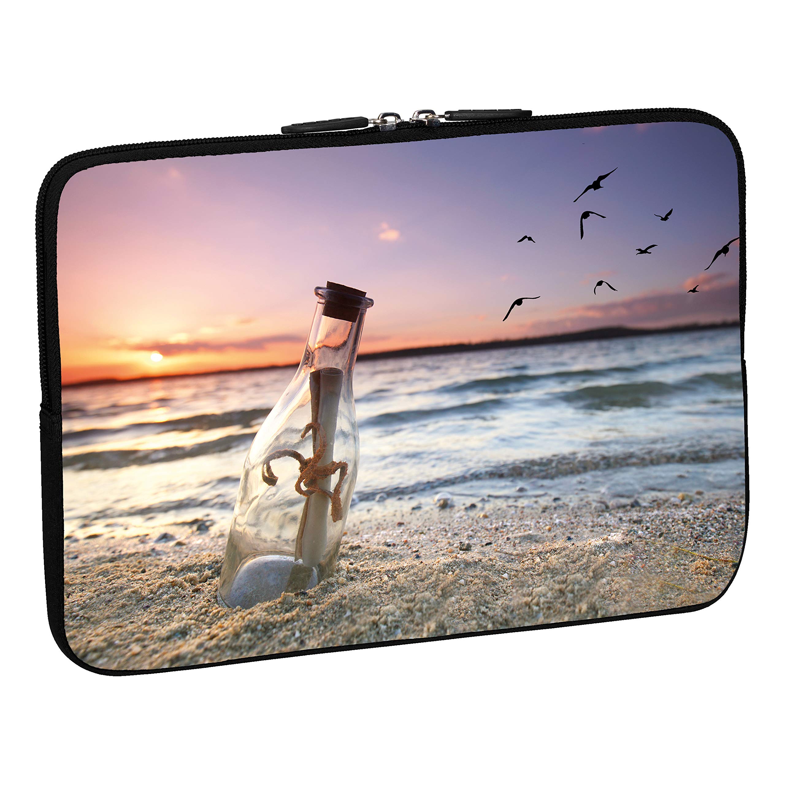 PEDEA Design protective case 13.3 inch message in a bottle