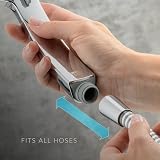 Mira Citrus Shower Head 110mm Chrome 5 Spray Modes Rub-Clean Nozzles view 8