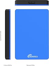 Sonnics 320GB Blue External Portable Hard Drive USB 3.0 PC Mac Smart TV Xbox PS4 view 3