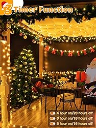 BrightChristmas Christmas Lights 300 LED 98