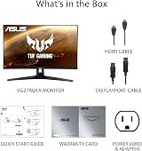 ASUS TUF Gaming 27" 2K 170Hz IPS HDR Monitor VG27AQ1A WQHD G-SYNC view 7