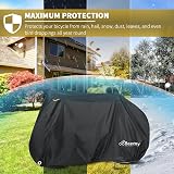 Beeway Bike Cover for 2 Bikes 210x110x95cm Waterproof 210T PU Coated view 7