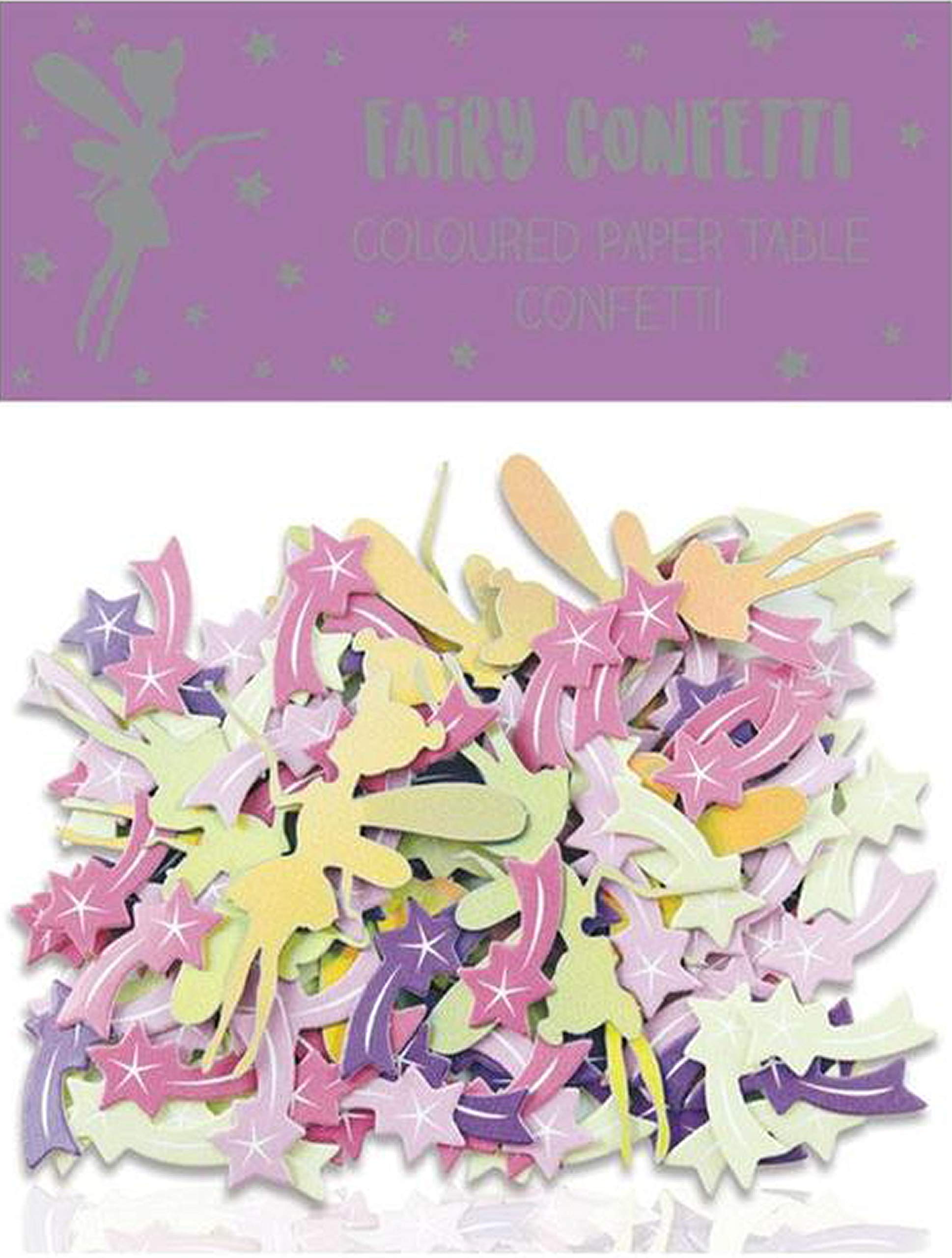 EUROWRAP 24402-FAIRC Confetti, Lilac