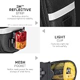 Topeak Unisex Aero Wedge Pack Saddle Bag Black 0.66 L 17x8x12 cm view 5