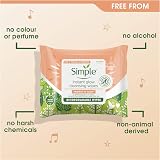 Simple Protect N Glow Instant Glow Biodegradable Wipes 20 Count Pack of 4 view 5