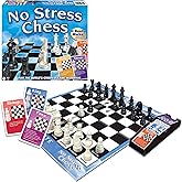 No Stress Chess by Winning Moves Games USA, Celebrating 20 Years as The Chess Teaching Game Using Innovative Action Cards, fo