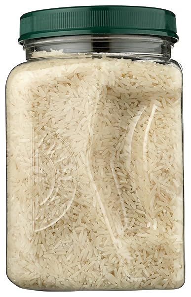 RICESELECT JASMATI ORGANIC RICE, LONG-GRAIN ORGANIC JASMINE RICE, PREMIUM GLUTEN-FREE RICE, NON-GMO, 32-OUNCE JAR