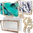 Shaker Clutch Bag Resin molds silicome Large, Epoxy Resin Casting Molds for DIY Personalized Shaker Clutch Bag,Women and Girl for Gift (Molds+Clasp Lock Suit)