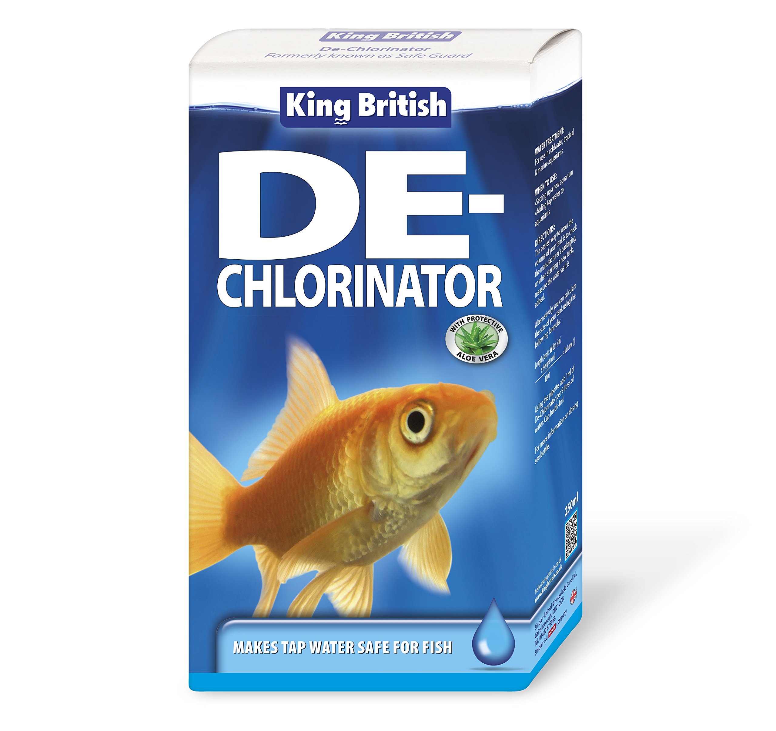 King British De-Chlorinator Aquarium 250ml