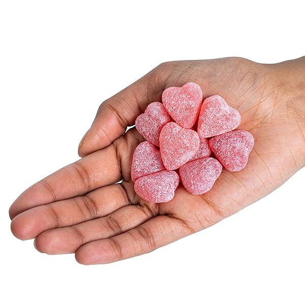 SOUR PATCH KIDS SOFT & CHEWY VALENTINES DAY CANDY HEARTS, 10 OZ
