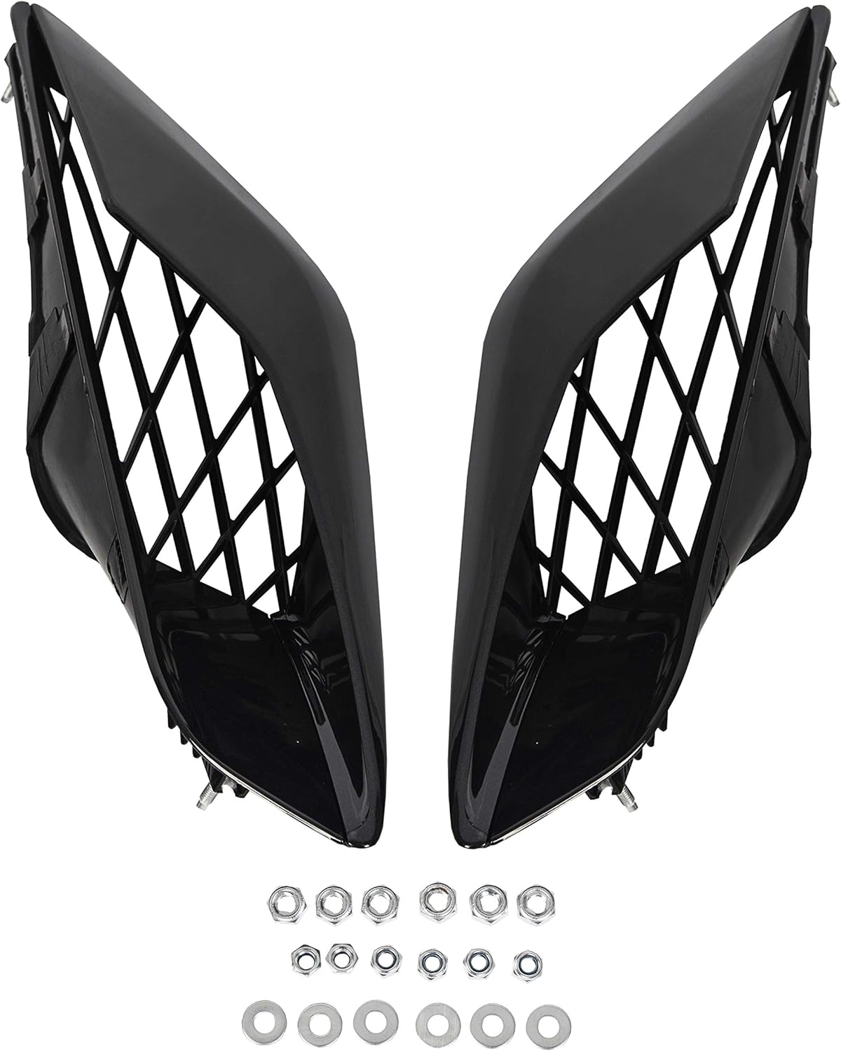 rear quarter panels for sale on Amazon Com Ecotric Rear Upper Quarter Panel Scoops Vents For 2015 2019 C7 Corvette C7 Z06 Automotive