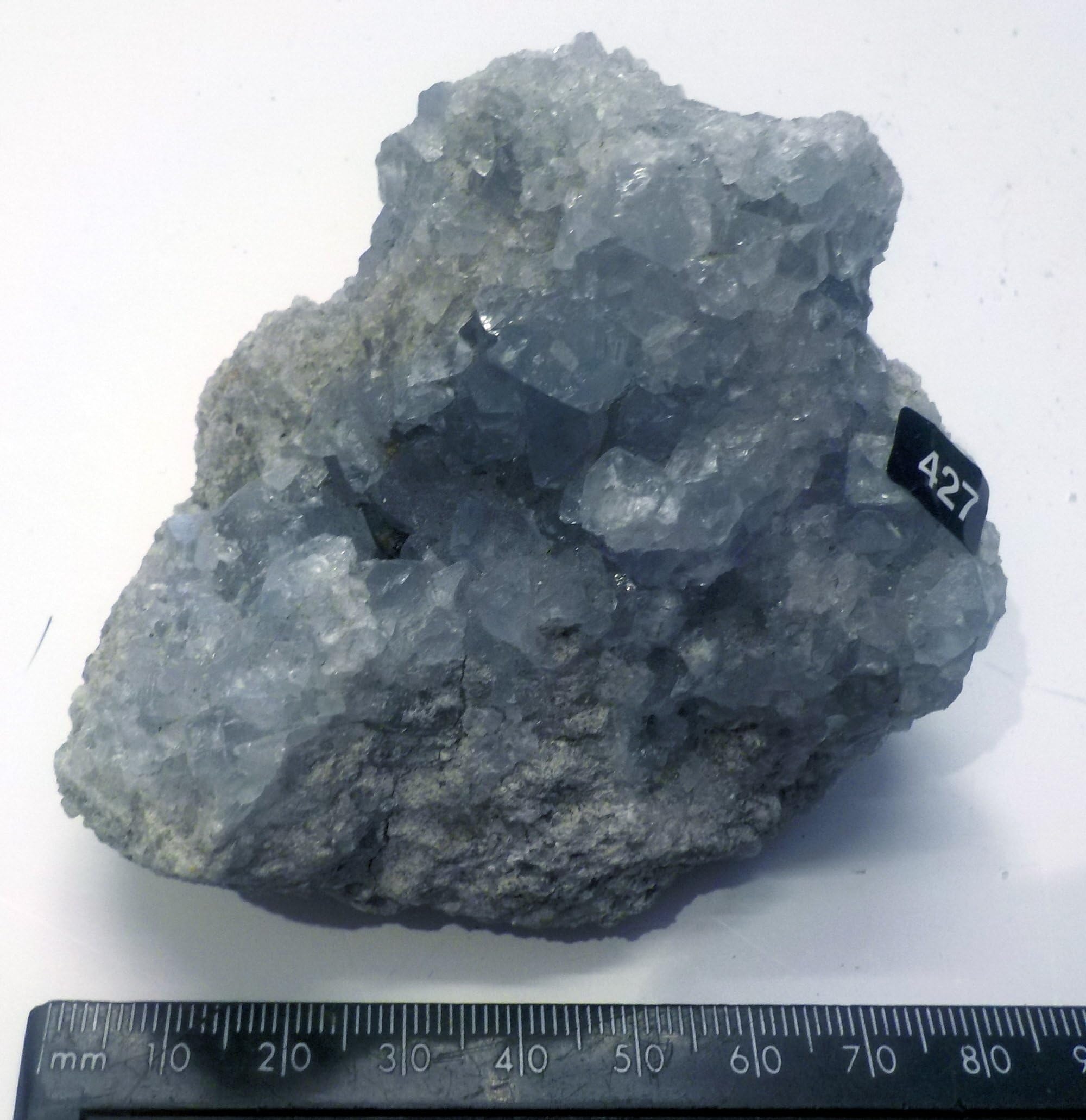 Beautiful CELESTITE Crystal Mineral Specimen fc427